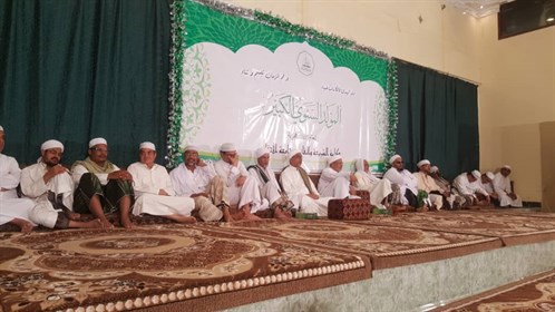 كلية الشريعة والقانون تحتفل بالمولد النبوي الشريف بحضور السيد رئيس الجامعة