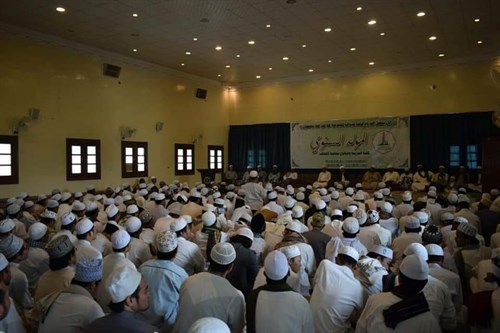 المولد السنوي الكبير في كلية الشريعة بجامعة الأحقاف