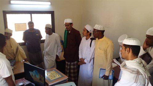 نزول ميداني لطلاب المستوى الخامس قسم الشريعة والقانون إلى بعض المؤسسات الإدارية بالوادي والصحراء