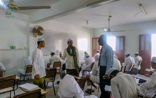 جامعة الأحقاف تدشن امتحانات الفصل الدراسي الأول بكليتي الشريعة والقانون والعلوم الاسلامية للعام الجامعي 2021-2022م