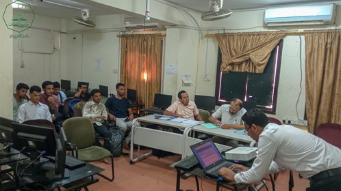 كلية هندسة وعلوم الحاسوب بجامعة الاحقاف تقيم مناقشة أبحاث التخرج