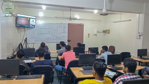 كلية هندسة وعلوم الحاسوب تقيم محاضرة بعنوان (Data Science وتطبيقاتها في سوق العمل)