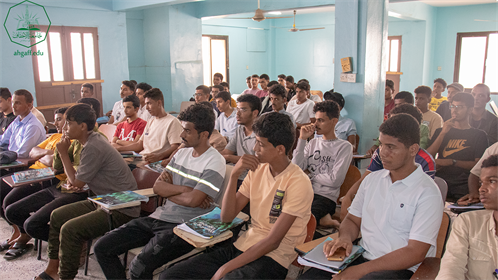 كلية الإدارة والاقتصاد بجامعة الأحقاف تقيم اللقاء الترحيبي والتعريفي لطلاب المستوى الأول