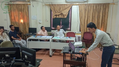 كلية هندسة وعلوم الحاسوب بجامعة الاحقاف تقيم مناقشة أبحاث التخرج