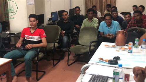 كلية هندسة وعلوم الحاسوب بجامعة الاحقاف تقيم نشاط العروض