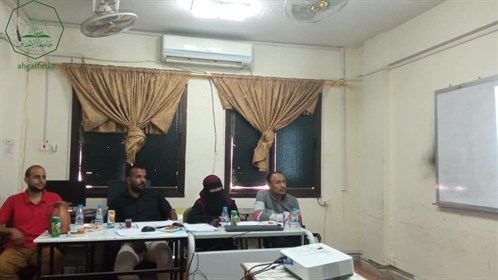 كلية هندسة وعلوم الحاسوب بجامعة الاحقاف تقيم نشاط العروض