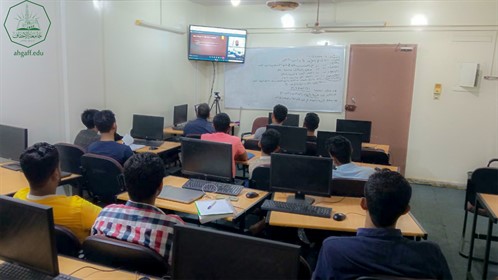 كلية هندسة وعلوم الحاسوب تقيم محاضرة بعنوان (Data Science وتطبيقاتها في سوق العمل)