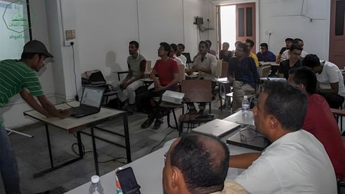 كلية هندسة وعلوم الحاسوب بجامعة الاحقاف تقيم الأسبوع الرابع من برنامج العروض التقديمية تحت اشراف وحدة اللغة الانجليزية للعام الجامعي 2022-2023م