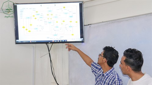 كلية هندسة و علوم الحاسوب تناقش مقترحات مشاريع التخرج لطلاب المستوى الرابع قسم تقنية المعلومات