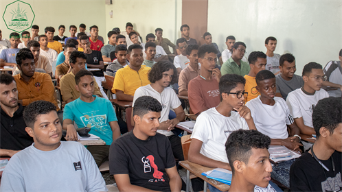 كلية هندسة وعلوم الحاسوب بجامعة الاحقاف تقيم اللقاء الترحيبي والتعريفي لطلاب المستوى الأول للعام الجامعي 2023م - 2024م