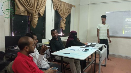 كلية هندسة وعلوم الحاسوب بجامعة الاحقاف تقيم نشاط العروض