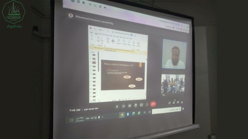 كلية هندسة وعلوم الحاسوب تقيم محاضرة في مادة Artificial Intelligence