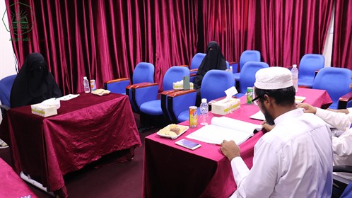 كلية الدراسات العليا تمنح درجة الماجستير للطالبة صوفيا فرج محمد باموسى