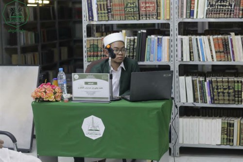 شهادة الماجستير للباحث محمد يحيى بن عيدروس البنجري من كلية الدراسات العليا