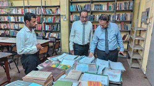 جامعة الأحقاف تستقبل رئيس جامعة العادل برئاسة الجامعة