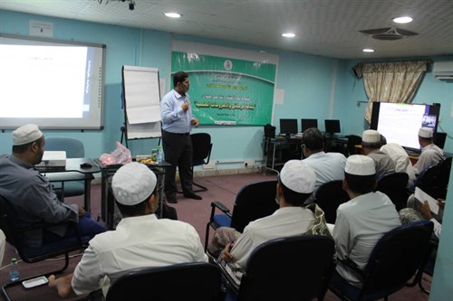 جامعة الاحقاف تقيم ورشة عمل بعنوان كتابة الرسائل والاطروحات العلمية