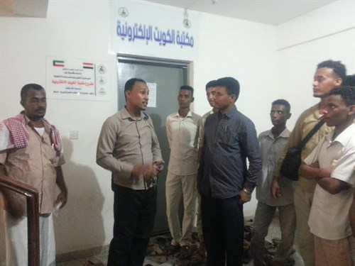 طلاب ثانوية مدودة في زيارة تعرفية لجامعة الأحقاف