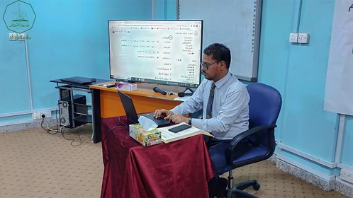 عمادة التعليم عن بعد تختتم الدورة التدريبية (استخدام المنصة الإلكترونية في التعليم عن بعد)