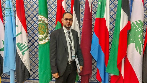 جامعة الاحقاف تشارك بالمؤتمر الدولي للقوانين والأنظمة والسياسات والتخطيط اللغوي المقام بجامعة الدول العربية