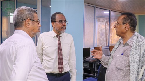 جامعة الأحقاف تستقبل منسق إتحاد الجامعات العربية في اليمن