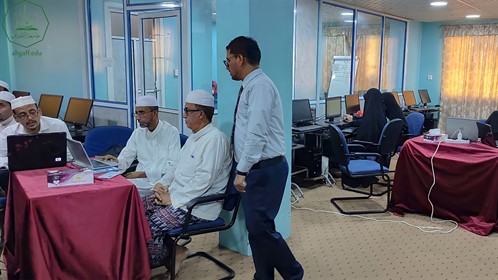 عمادة التعليم عن بعد تختتم الدورة التدريبية (استخدام المنصة الإلكترونية في التعليم عن بعد)