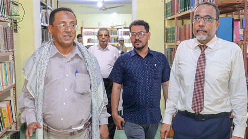 جامعة الأحقاف تستقبل منسق إتحاد الجامعات العربية في اليمن