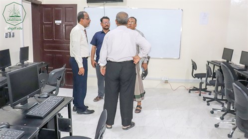 جامعة الأحقاف تستقبل منسق إتحاد الجامعات العربية في اليمن