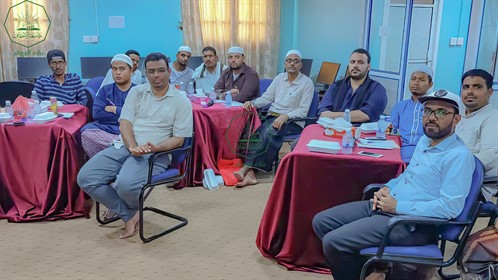 عمادة الجودة والإعتماد الأكاديمي بجامعة الأحقاف تقيم ورشة العمل الثانية