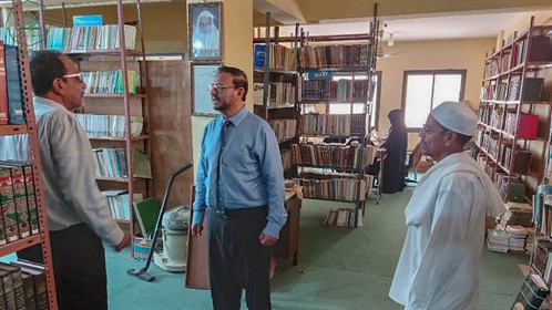 جامعة الأحقاف تستقبل رئيس جامعة العادل برئاسة الجامعة