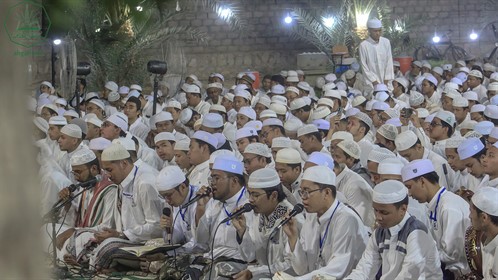 المولد النبوي السنوي الكبير بكلية الشريعة والقانون جامعة الأحقاف