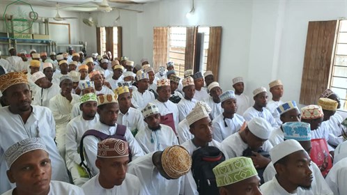 نائب رئيس جامعة الاحقاف والوفد المرافق له في ضيافة معهد الجنيد الإسلامي