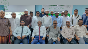 عمادة الجودة والإعتماد الأكاديمي بجامعة الأحقاف تختتم ورشة عمل حول تطوير إجراءات القبول والتسجيل بالجامعة