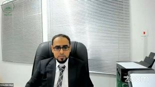 جامعة الاحقاف تشارك بندوة حوارية دولية بعنوان "المنظمات الدولية بين الشعارات المعلنة والأهداف الخفية" ممثلة بالباحث هاشم علوي مقيبل