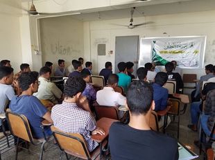 كلية هندسة وعلوم الحاسوب ترحب بطلاب المستوى الأول للعام الجامعي ٢٠١٩_٢٠٢٠