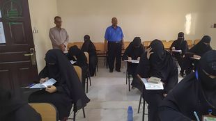 جامعة الأحقاف تدشن امتحانات الفصل الدراسي الثاني بكلية البنات للعام الجامعي 2022-2023م