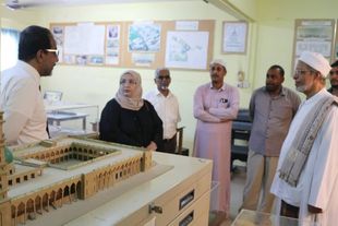 رئيسة هيئة مكافحة الفساد بالجمهورية تطلع على أنشطة وبرامج جامعة الأحقاف