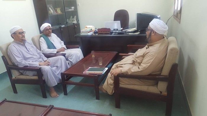 لقاء عميد الكلية بالسيد خالد المساوى