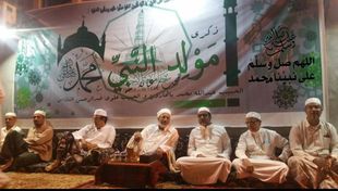 جامعة الأحقاف تحتفل مع طلابها بالمولد النبوي الشريف