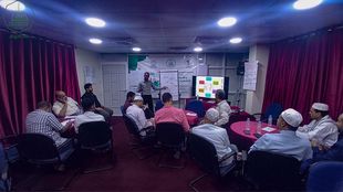 جامعة الأحقاف تقيم الجلسة الثانية للدورة التدريبية بعنوان مهارات التخطيط التشغيلي ومؤشرات الأداء