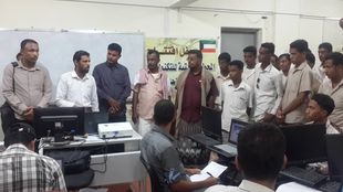 طلاب ثانوية " مدودة " في زيارة تعرفية لجامعة الأحقاف